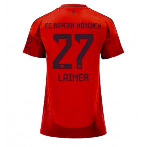 Bayern Munich Konrad Laimer #27 Hemmatröja Kvinnor 2024-25 Kortärmad